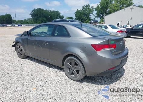 2012 Kia Forte Ex из США, поврежденный, VIN KNAFU6A27C5591403